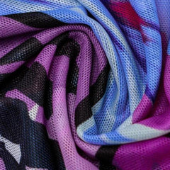 Top de malla para chicas punk