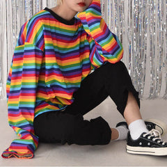 Rainbow Extra Langarm-T-Shirt