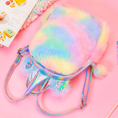 Regenbogen-Einhorn-Mini-Rucksack