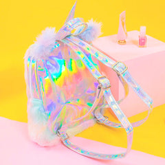Regenbogen-Einhorn-Mini-Rucksack