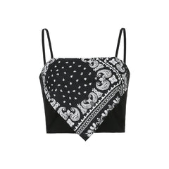 Camiseta sin mangas con bandana rebelde