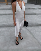 "Maryline" satin dress 4 colors