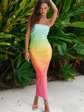 Sequin Ombre Midi Dress