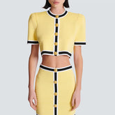 Knit Skirt Set Effortless Style for Summer