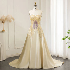 Beaded Butterfly Evening Dress