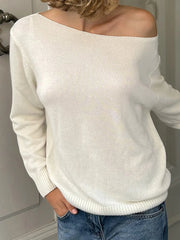 Women's Minimalist Loose Knit Pullover