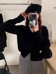 Bow Knitted Long Sleeve Kawaii Sweaters