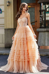 Sweetheart Sleeveless Ball Gown Prom Dress