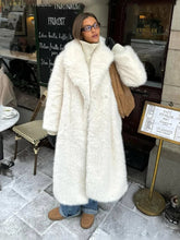Winter Fur Feather Overcoat Loose Streetwear Jacket