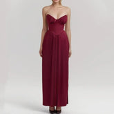 Chest With Pad Corset style Strapless Dress