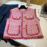 Pink Waistcoat Vest