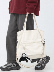 Vintage Cartoon Pendant Shoulder Bag