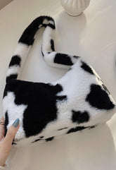 Plush shoulder bag