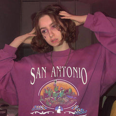 Sudadera con capucha y cremallera de San Antonio
