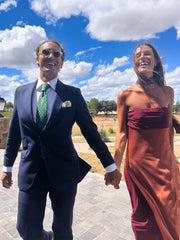 Elegant Ribbon Patchwork Off-Shoulder Strapless Maxi Dress