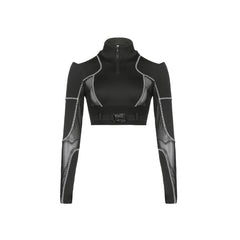 Langärmliges Oberteil „Secret Mission“