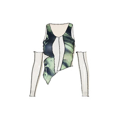 Oberteil- und Handschuh-Set „Geheimmissionen“