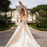 Beaded Butterfly Evening Dress