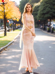 Twisted Tube Mermaid Dress