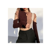 Shady Behavior Color Block Top