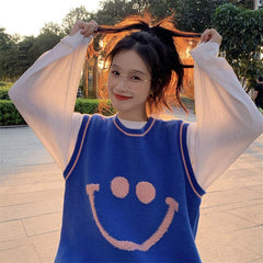 Smiley Face Indie Weste