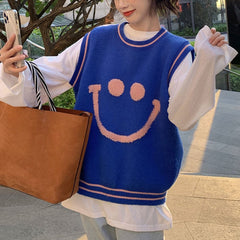 Smiley Face Indie Weste