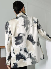 Blazer in Rauchoptik