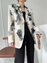 Blazer in Rauchoptik