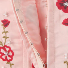 Soft Girl Korsett-Top mit Perlenstickerei