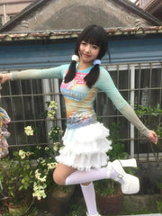 Soft Girl Imperfect World Kordelzug-Top