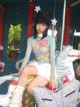 Soft Girl Imperfect World Kordelzug-Top