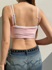Soft Girl Lagen-Crop-Top
