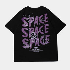 Camiseta de oso espacial