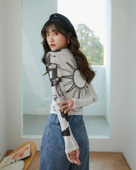 Top transparente Sun Child