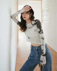 Top transparente Sun Child