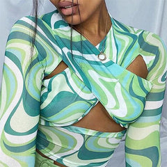 Teenage Crush – Langärmliges Oberteil mit Handschuhen