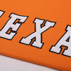 Texas Stickerei Ästhetischer Hoodie