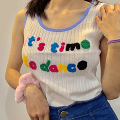 Camiseta sin mangas "Time To Dance"