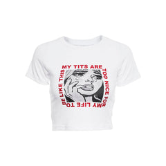 Camiseta corta demasiado bonita