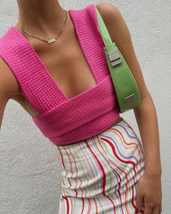 "Yana" asymmetrisches Top 5 Farben