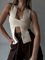 "Yana" asymmetrisches Top 5 Farben