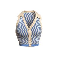 Top con cuello totalmente superado