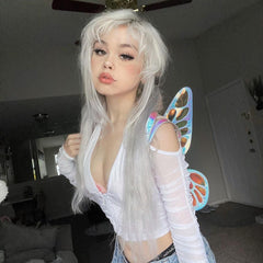 Trouble Maker – Langärmliges Oberteil mit Handschuhen