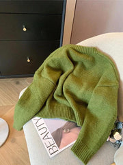 Cárdigan de punto vintage con bordado de margaritas