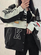 Chaqueta extraíble con estampado vintage