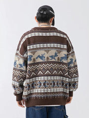 Vintage Kaninchen Strickpullover