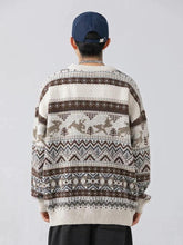 Vintage Kaninchen Strickpullover