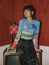 Top de malla Weirdcore Dream