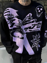 Y2K Anime Strickpullover