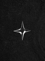 Y2K Crop Top mit Sterngürtel